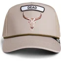petten-gebogen-beige-snapback-gb2-skull-the-rocker-the-farm-van-goorin-bros