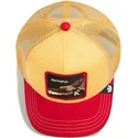 trucker-kasket-gul-og-rod-orn-the-faithful-eagle-sport-the-farm-fra-goorin-bros