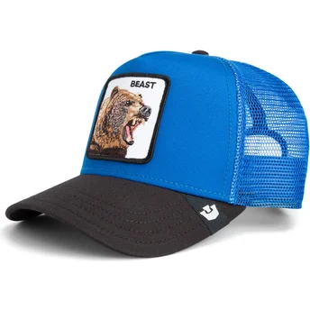Petten gebogen blauw snapback oso The Beast Sport The Farm The Farm van Goorin Bros.