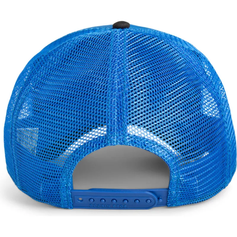 czapka-trucker-niebiesko-czarna-niedzwiedz-the-beast-sport-the-farm-goorin-bros