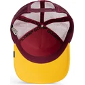 casquette-trucker-rouge-et-jaune-hibou-the-real-talk-sport-the-farm-goorin-bros