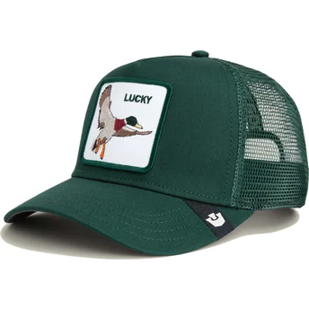 Casquette trucker verte canard The Lucky Duck Sport The Farm Goorin Bros.