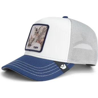 Flerfarvet trucker-kasket næsehorn Tuff Tri Tone The Farm fra Goorin Bros.