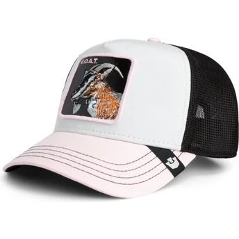 Petten gebogen meerkleurig snapback cabra GOAT Tri Tone The Farm The Farm van Goorin Bros.