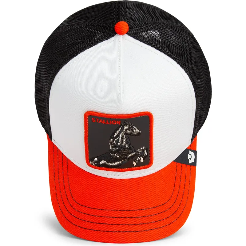 petten-gebogen-meerkleurig-snapback-stallion-tri-tone-the-farm-van-goorin-bros