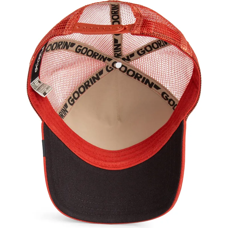 trucker-cap-rot-dinosaurier-t-rex-the-extinct-skull-grit-the-farm-von-goorin-bros