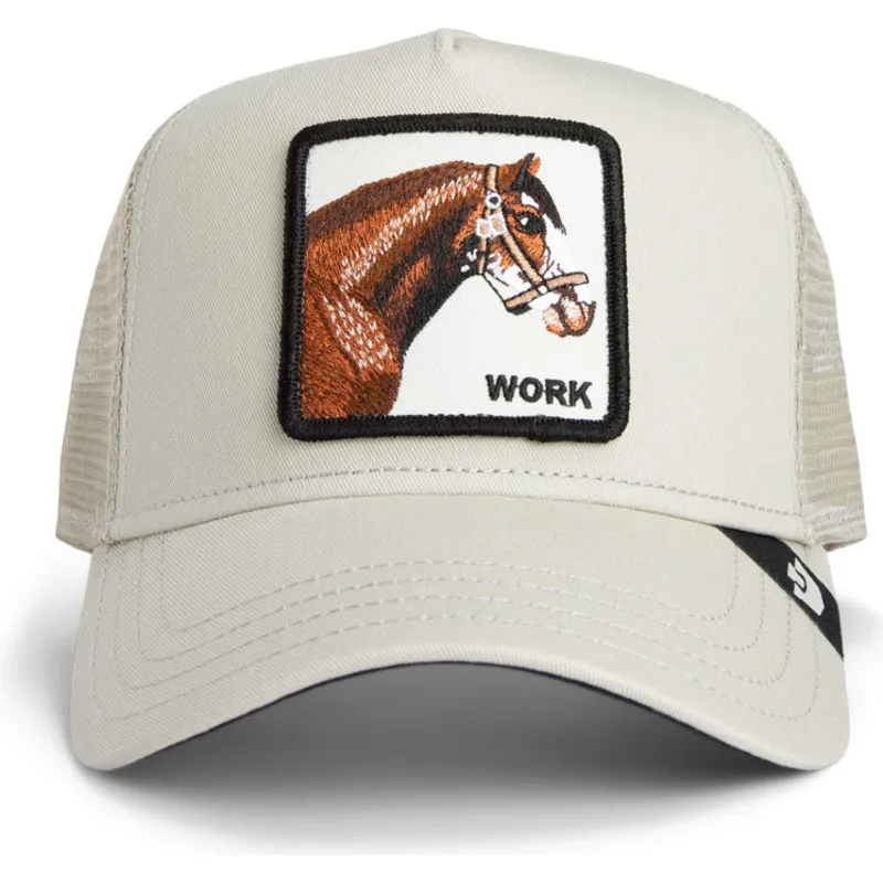 petten-gebogen-wit-snapback-caballo-work-horse-grit-the-farm-the-farm-van-goorin-bros