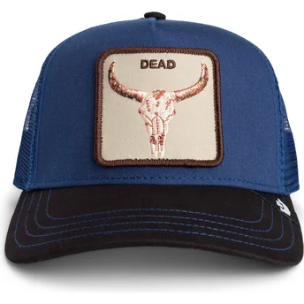 Petten gebogen meerkleurig snapback Two-Tone Skull Grit The Farm van Goorin Bros.
