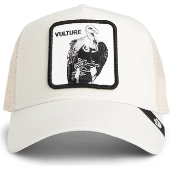 Petten gebogen wit snapback Vulture Grit The Farm van Goorin Bros.