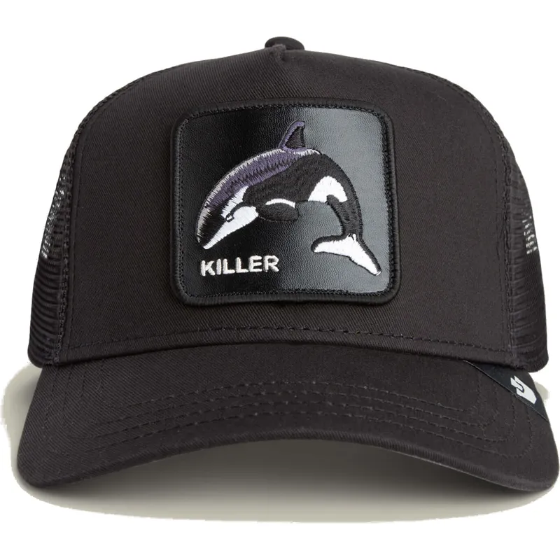 petten-gebogen-zwart-snapback-killer-the-farm-van-goorin-bros