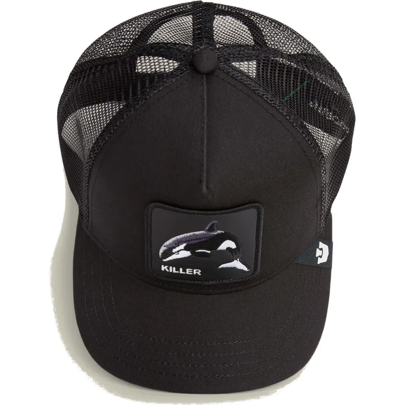 petten-gebogen-zwart-snapback-killer-the-farm-van-goorin-bros