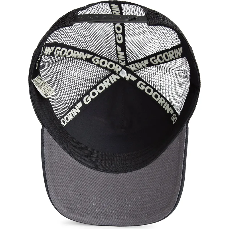 petten-gebogen-zwart-snapback-stallion-the-farm-van-goorin-bros