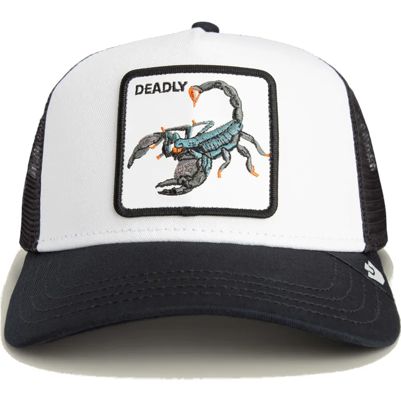 petten-gebogen-zwart-snapback-deadly-the-farm-van-goorin-bros