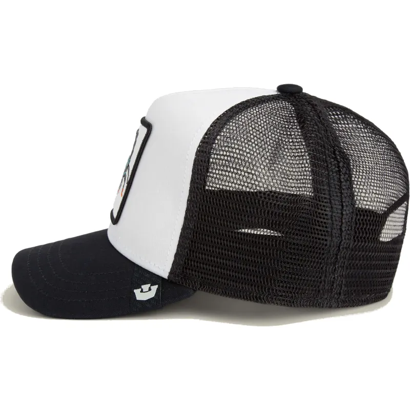 cappellino-trucker-bianco-e-nero-scorpione-deadly-the-farm-di-goorin-bros