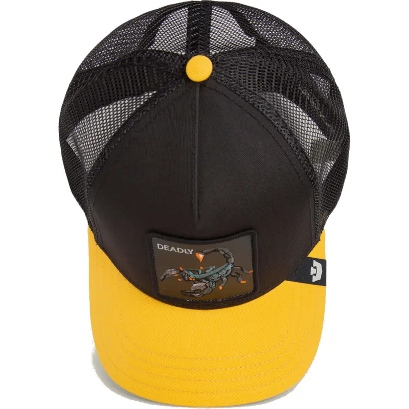 petten-gebogen-meerkleurig-snapback-voor-kinderen-escorpion-deadly-mini-the-farm-the-farm-van-goorin-bros