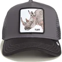 gra-trucker-kasket-til-dreng-naesehorn-the-tuff-mini-the-farm-fra-goorin-bros