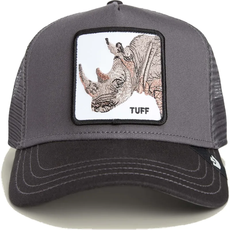 gra-trucker-kasket-til-dreng-naesehorn-the-tuff-mini-the-farm-fra-goorin-bros