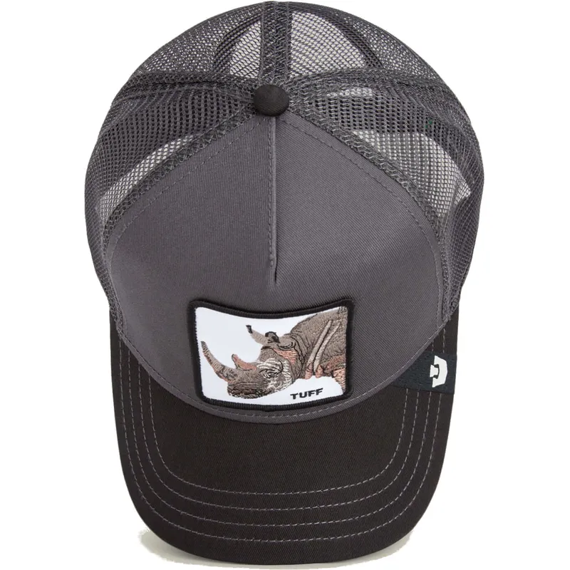 szara-czapka-trucker-dla-chlopca-nosorozec-the-tuff-mini-the-farm-od-goorin-bros