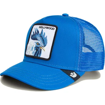 Petten gebogen blauw snapback voor kinderen gallo Hollywood Mini The Farm The Farm van Goorin Bros.