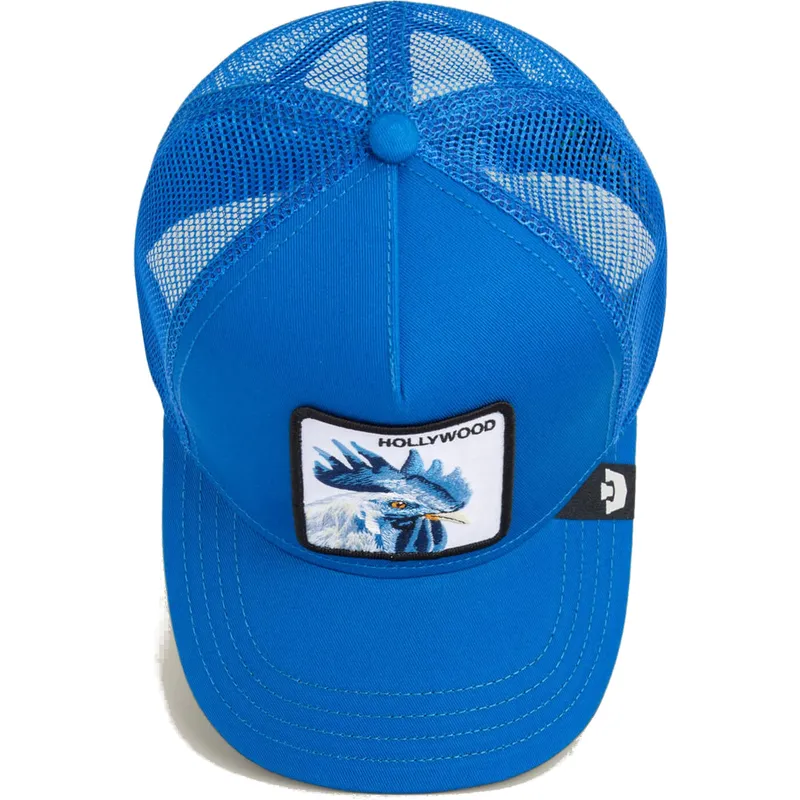 petten-gebogen-blauw-snapback-voor-kinderen-hollywood-mini-the-farm-van-goorin-bros
