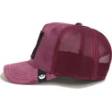 casquette-trucker-grenat-tigre-savage-tiger-velour-the-farm-goorin-bros