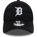 petten-gebogen-zwart-verstelbaar-9twenty-merino-wool-van-detroit-tigers-mlb-van-new-era