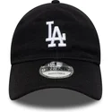sort-justerbar-kurvet-kasket-9twenty-merino-wool-fra-los-angeles-dodgers-mlb-fra-new-era