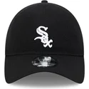 petten-gebogen-zwart-verstelbaar-9twenty-merino-wool-van-chicago-white-sox-mlb-van-new-era