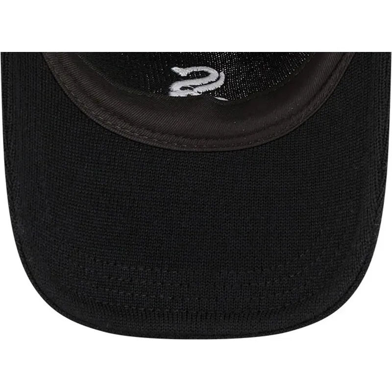 petten-gebogen-zwart-verstelbaar-9twenty-merino-wool-van-chicago-white-sox-mlb-van-new-era