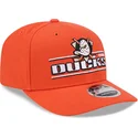 petten-gebogen-oranje-snapback-9seventy-stretch-snap-stated-van-anaheim-ducks-nhl-van-new-era