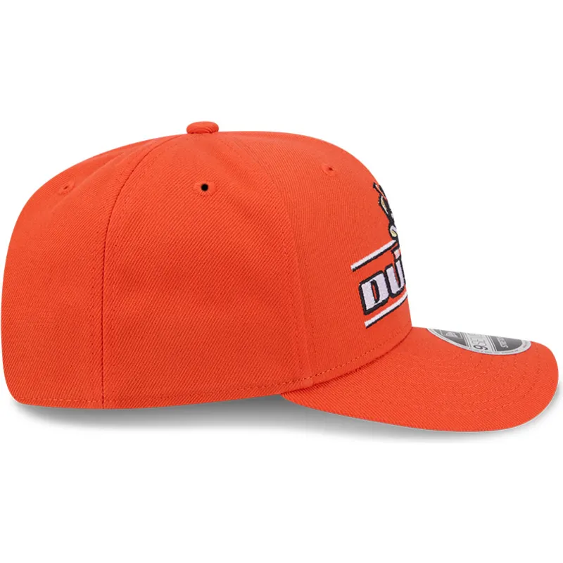 petten-gebogen-oranje-snapback-9seventy-stretch-snap-stated-van-anaheim-ducks-nhl-van-new-era