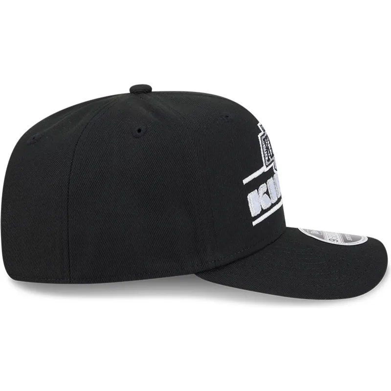 czarna-zakrzywiona-czapka-snapback-9seventy-stretch-snap-stated-los-angeles-kings-nhl-new-era