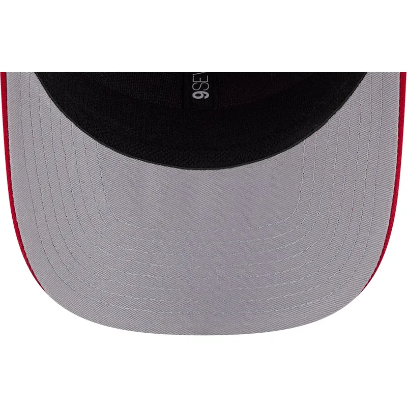 petten-gebogen-rood-snapback-9seventy-stretch-snap-stated-van-detroit-red-wings-nhl-van-new-era