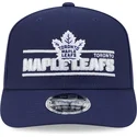 petten-gebogen-blauw-snapback-9seventy-stretch-snap-stated-van-toronto-maple-leafs-nhl-van-new-era