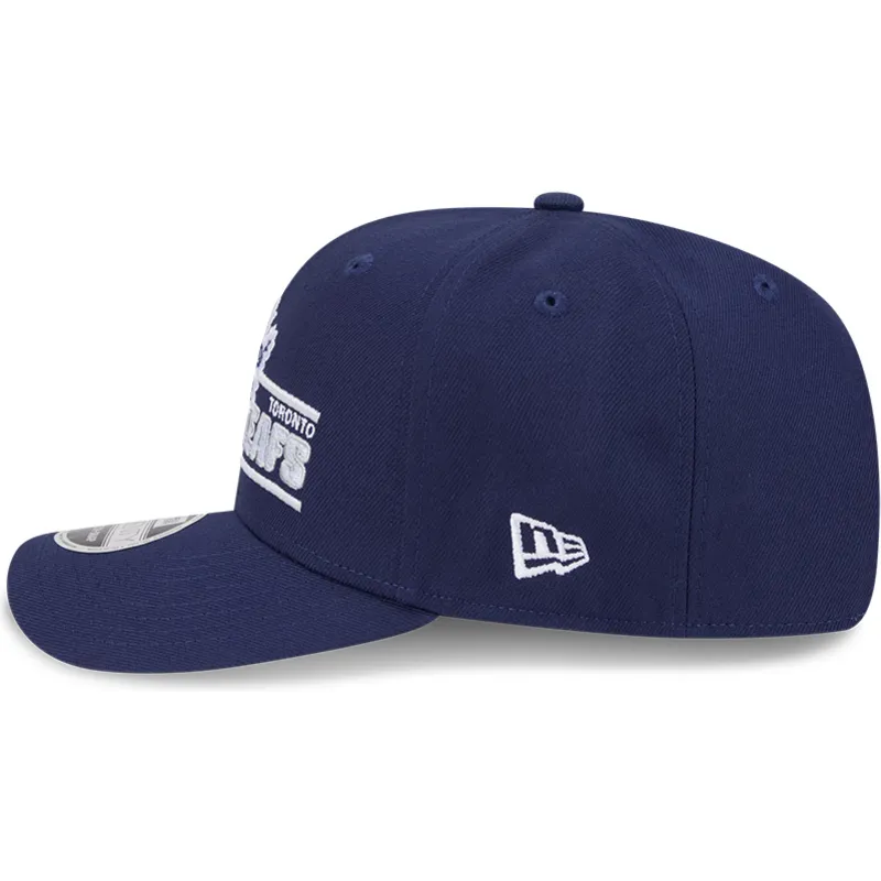 petten-gebogen-blauw-snapback-9seventy-stretch-snap-stated-van-toronto-maple-leafs-nhl-van-new-era