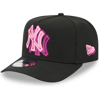 Καπέλο καμπυλωτό μαύρο snapback 9FIFTY A Frame Neon των...