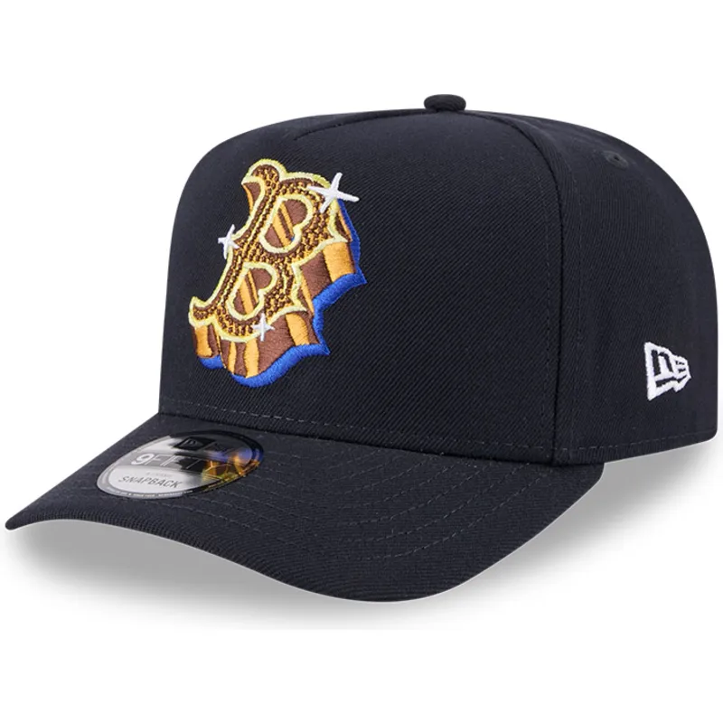 cap-gebogen-navy-blue-snapback-9fifty-a-frame-emblem-van-boston-red-sox-mlb-van-new-era cap-gebogen-navy-blue-snapback-9fifty-a-frame-emblem-van-boston-red-sox-mlb-van-new-era