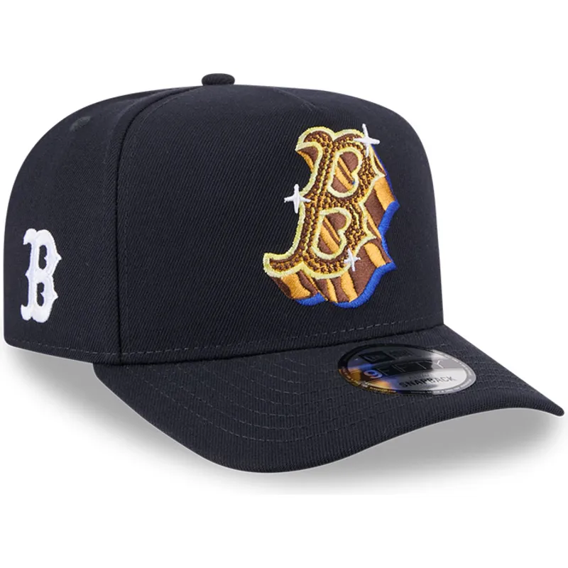 cap-gebogen-navy-blue-snapback-9fifty-a-frame-emblem-van-boston-red-sox-mlb-van-new-era cap-gebogen-navy-blue-snapback-9fifty-a-frame-emblem-van-boston-red-sox-mlb-van-new-era