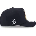 cappellino-curvo-blu-marino-snapback-9fifty-a-frame-emblem-di-detroit-tigers-mlb-di-new-era