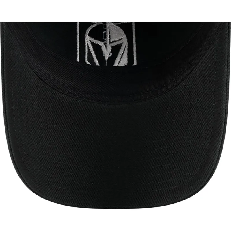 petten-gebogen-zwart-verstelbare-band-9twenty-stamp-van-vegas-golden-knights-nhl-van-new-era