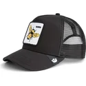 petten-gebogen-zwart-snapback-abeja-queen-bee-the-farm-van-goorin-bros