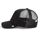 casquette-trucker-noire-abeille-queen-bee-goorin-bros