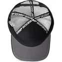 casquette-trucker-noire-abeille-queen-bee-goorin-bros