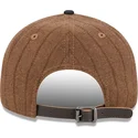 petten-plat-bruin-verstelbare-band-9fifty-retro-crown-wool-pinstripe-van-chicago-white-sox-mlb-van-new-era