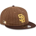 brun-justerbar-flad-kasket-9fifty-retro-crown-wool-pinstripe-fra-san-diego-padres-mlb-fra-new-era