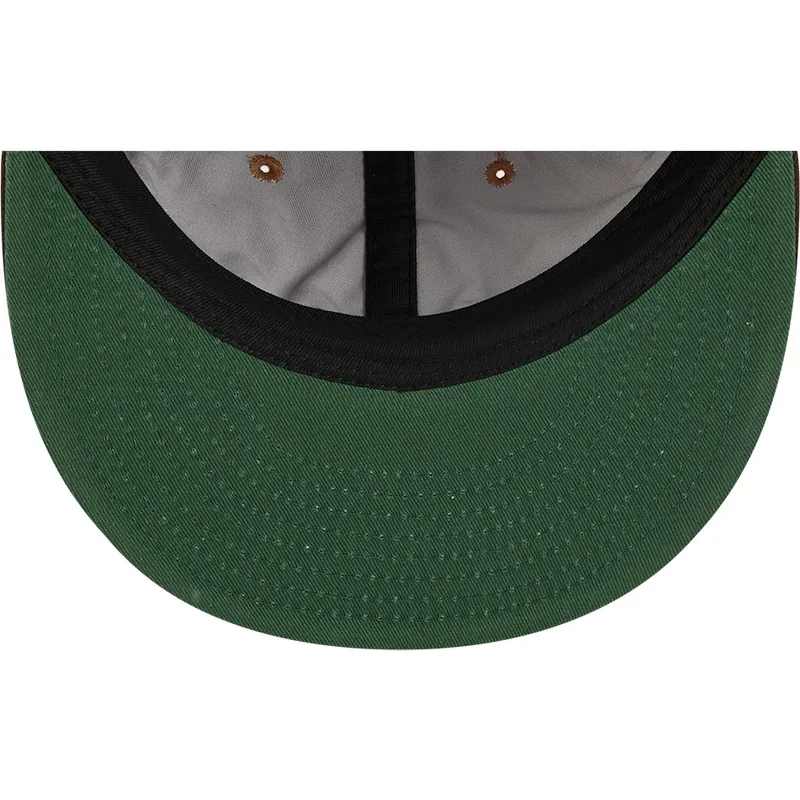 san-diego-padres-mlb-new-era-9fifty-retro-crown-uld-pinstripe-justerbar-brun-fladskygget-kasket