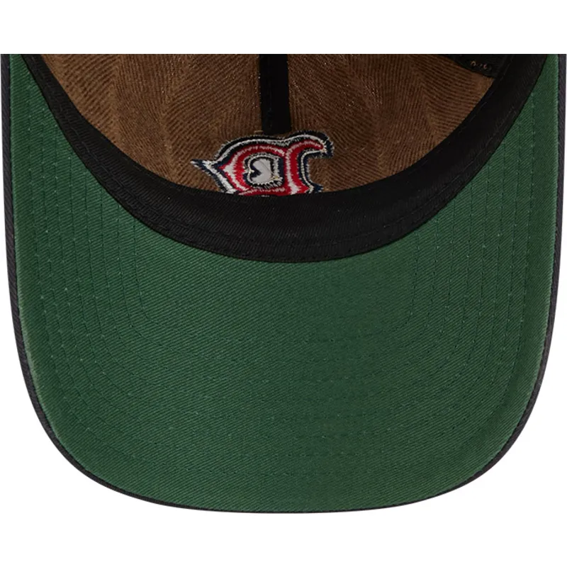 petten-gebogen-bruin-verstelbaar-9twenty-a-frame-wool-pinstripe-van-boston-red-sox-mlb-van-new-era petten-gebogen-bruin-verstelbaar-9twenty-a-frame-wool-pinstripe-van-boston-red-sox-mlb-van-new-era