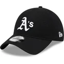 czarna-zakrzywiona-czapka-regulowana-9twenty-merino-wool-oakland-athletics-mlb-od-new-era