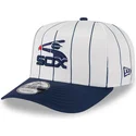 cappello-curvo-bianco-e-blu-navy-snapback-9fifty-a-frame-satin-pinstripe-dei-chicago-white-sox-mlb-di-new-era