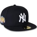 petten-plat-marineblauw-aangepast-59fifty-world-series-2009-side-patch-van-new-york-yankees-mlb-van-new-era